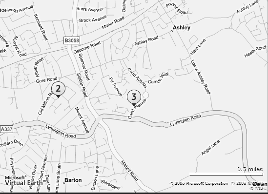 Map to other Tesco's